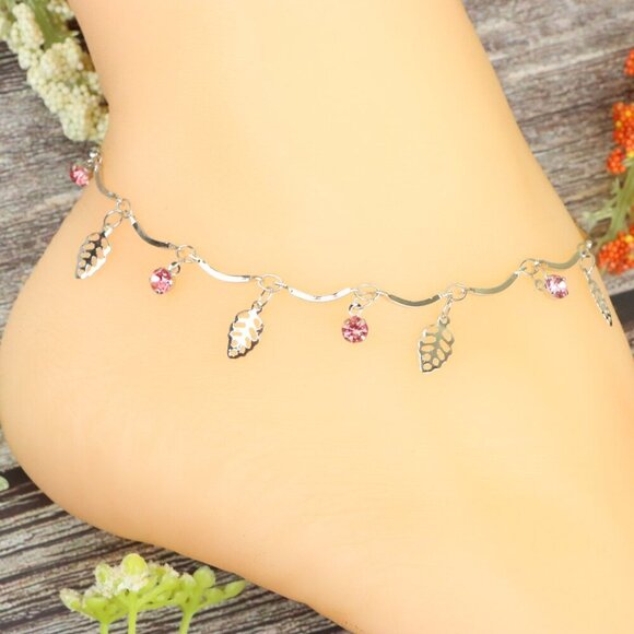 "Elegant Handmade Anklet – Delicate Jewelry for Women, MAR091574 - Picture 9 of 10